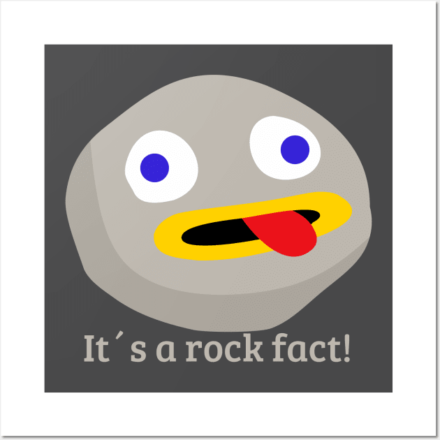 It´s  a rock fact! Wall Art by Pendientera